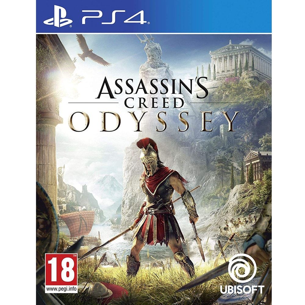 Assassins creed odyssey arabic and english ps4-used