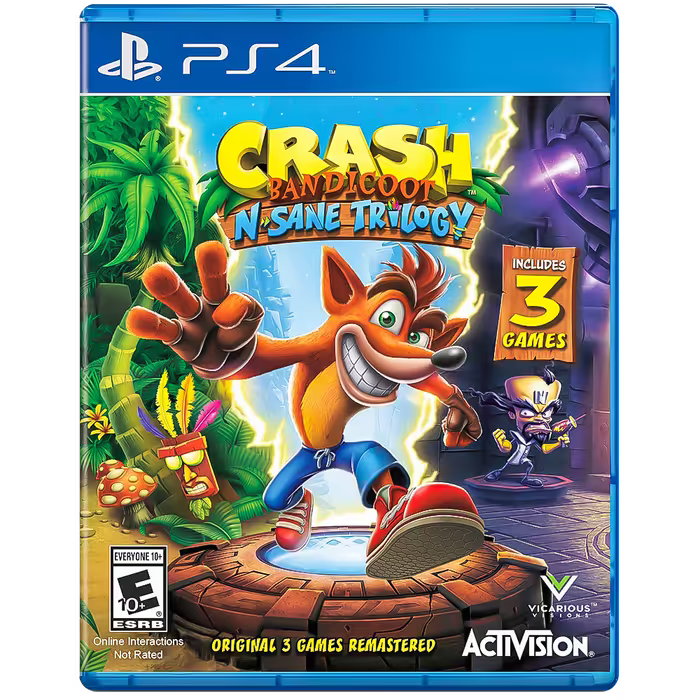 crash n-sane trilogy ps4-used
