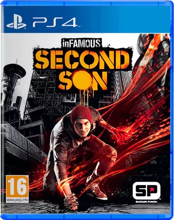 Infamous the 2nd son ps4-used