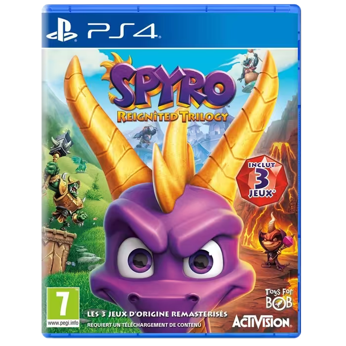 Spyro Reignited Trilogy ps4-used