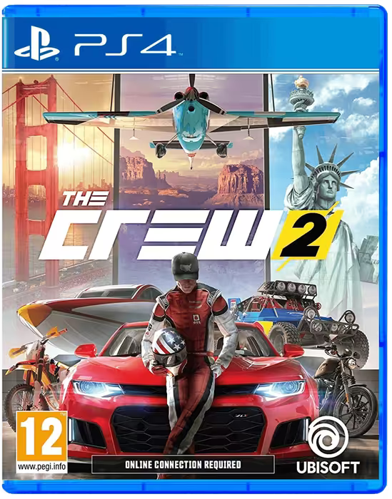 The crew 2 ps4-used