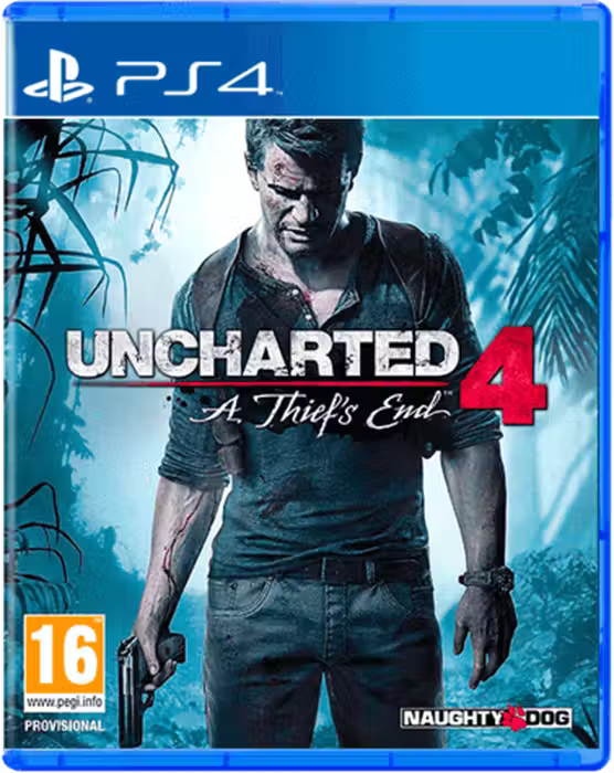 Uncharted 4 arabic and english ps4-used