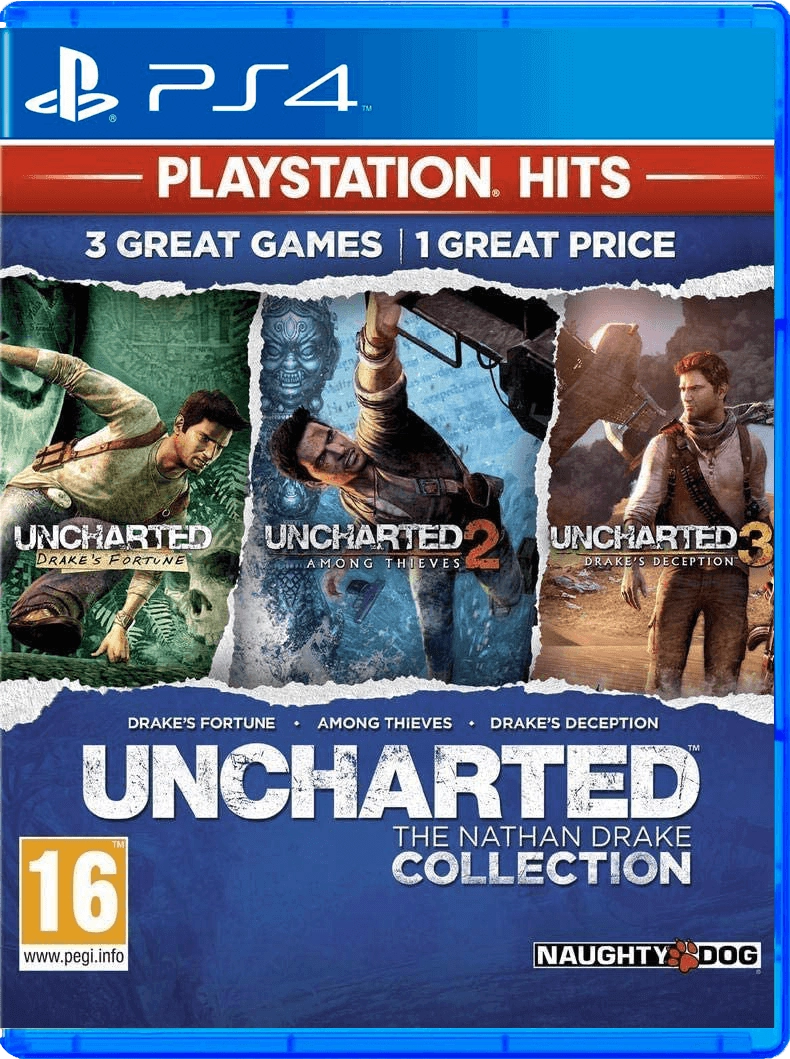Uncharted the nathan drake collection ps4-used