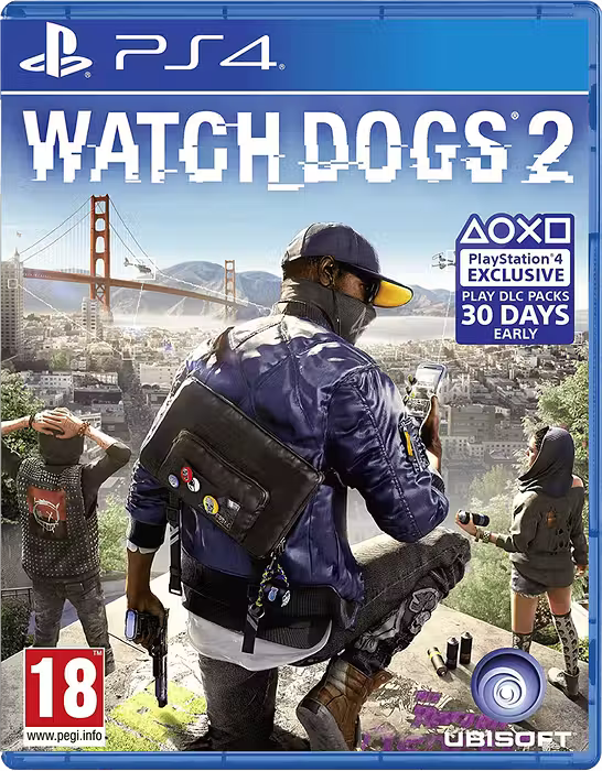 watch dogs 2 ps4-used